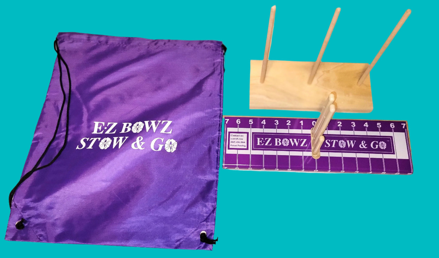 E-Z Bowz Stow & Go with matching Tote Bag