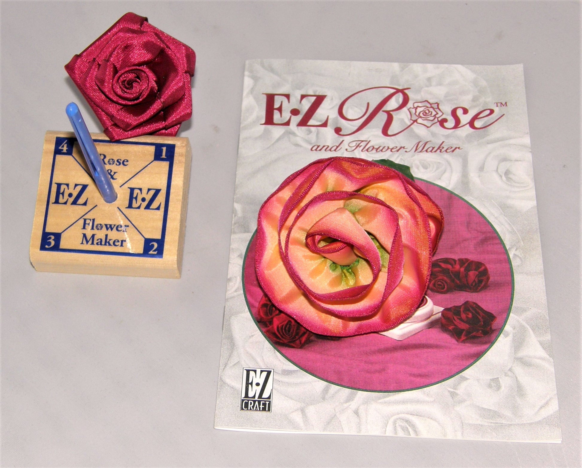 Limited Sale! Deluxe EZ Bow Maker with Ribbon Rose & Flower Maker